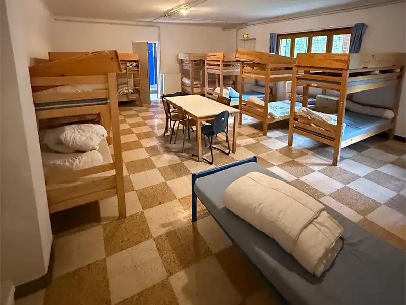 Dortoir Les génépis de l'Enfance Populaire de Nice