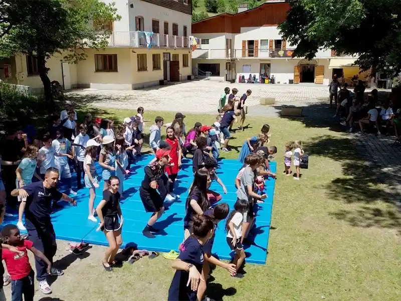 Projet éducatif centre de vacances Enfance Populaire de Nice