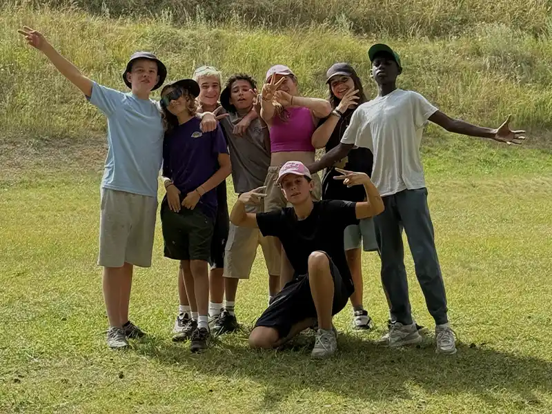 Colonie en montagne avec l'Enfance Populaire de Nice