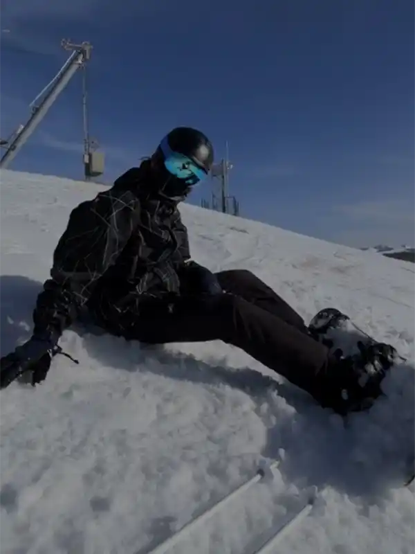 Activité ski colonie de vacances Enfance Populaire de Nice